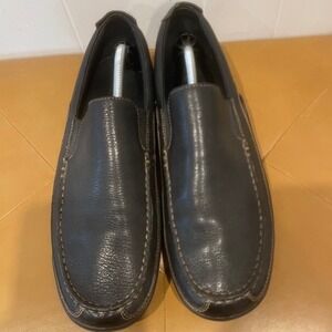 Cole Haan‎ Men Leather Slip On Loafers Casual Comfort Driving Shoes Black Sz 13